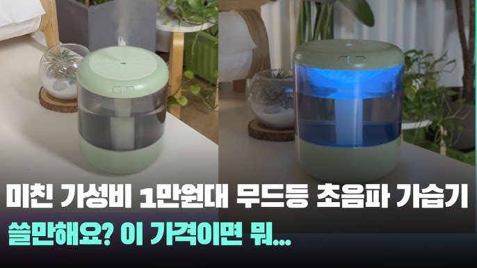 미니 가습기 한 달 사용 후기: 소음과 세척 편의성 비교 관련 이미지 1