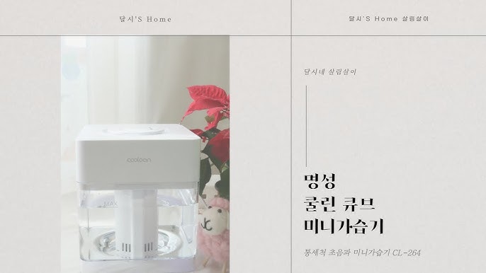 미니 가습기 한 달 사용 후기: 소음과 세척 편의성 비교 관련 이미지 2